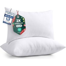 Bild für Utopia Bedding 2er Set Kissenfüllung 50x70 cm, Innenkissen Füllkissen Kopfkissen Sofakissen (Weiß)