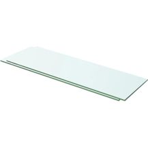 Bild für vidaXL Regalböden 2 Stk. Glas Transparent 60x15 cm 3051563