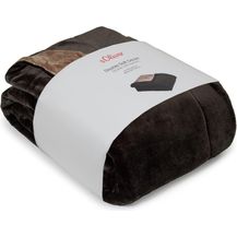 Bild für s. Oliver zweifarbige Kuscheldecke 150x200 cm