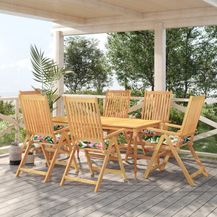 Bild für vidaXL Stuhlkissen 6 Stk. Mehrfarbig 50x50x7 cm Oxford-Gewebe 361551