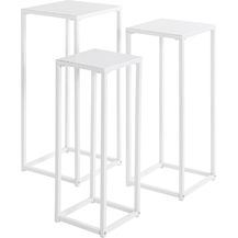 Bild für HAKU Blumentisch in weiß, Metall