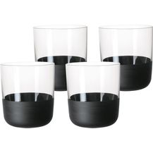 Bild für Villeroy & Boch Manufacture Rock Whiskybecher 4-teilig 250 ml schwarz
