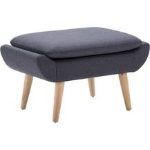 Bild für vidaXL Hocker Stoffbezug 73 x 43 x 42 cm Dunkelgrau 246989