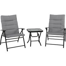 Bild für SVITA Balkonset VENTURA, (3-teilig, 2 Stühle, 1 Tisch)