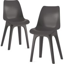 Bild für OK-Living Gartenstuhl Terrassenstuhl Balkonstuhl Eolo schwarz Gartenmöbel Set