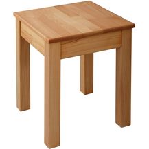 Bild für Krok Wood Hocker Tomas aus Massivholz 35 x 35 x 45 cm (Buche, 1x ohne Eingriff)