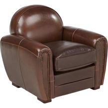 Bild für Ledersessel Vintage BAUDOIN