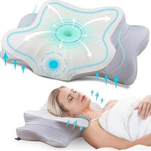 Bild für DONAMA Memory Foam Kissen ergonomisches Nackenkissen Kopfkissen Seitenschläferkissen für Seiten