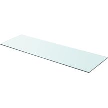 Bild für vidaXL Regalboden Glas Transparent 90x30 cm 243841