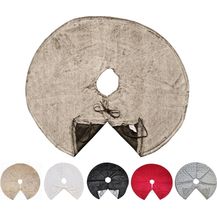 Bild für JACK Weihnachtsbaumdecke Kuschlige Christbaumdecke Rund Ø 120cm Weihnachtsbaumdecke Tannenbaum