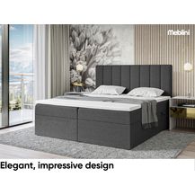 Bild für MEBLINI Boxspringbett ERLING 160x200 cm mit Bettkasten