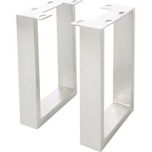 Bild für Tischbeine Edelstahl Schmal (2er-Set)