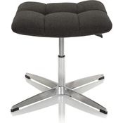 hjh OFFICE Home Office Bürostuhl SARANTO Stoff Schwarz