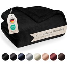 Bild für Blumtal Premium Sherpa Kuscheldecke flauschig