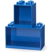 Room Copenhagen LEGO Wandregal Set, blau