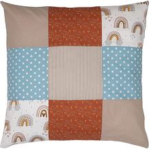 Bild für Ullenboom Patchwork Kissenbezug 60 x 60 cm Regenbogen