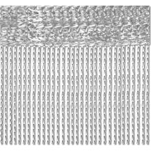 Bild für Fadenvorhang 90x240 Fadengardine Insektenschutz Raumteiler Auswahl: silber