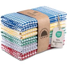 Bild für Laynenburg Geschirrtuch 10er Set Premium Geschirrtücher aus Baumwolle 45x65 cm fusselfrei, (10-tlg)
