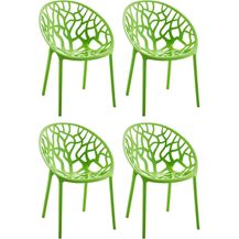 Bild für CLP 4er Set Gartenstuhl Hope