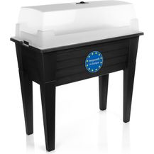 Bild für BigDean Hochbeet aus wetterfestem & robustem Kunststoff – Hochbeet für Garten und Balkon geeignet – Kräuterbeet Made in Europe