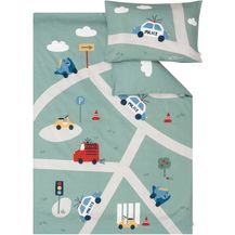 Bild für s.Oliver Kinderbettwäsche Satinbettwäsche s.Oliver Junior Straßen