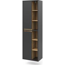 Bild für Badschrank Viola Anthrazit 50 x 170 cm mit Türen