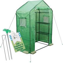 Bild für TTL Garden Foliengewächshaus mit Gitternetzfolie grün