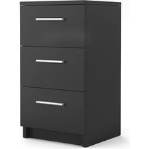 Bild für Nachttisch Schwarz 38 x 66 cm Vicco