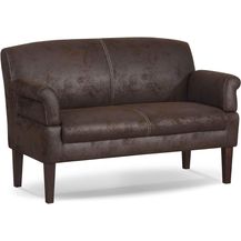 Bild für CAVADORE 2-Sitzer Sofa Malm mit Federkern für Küche