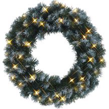 Bild für Star Trading 612-27 Weihnachtsdekoration KRANZ EDMONTON LED 30X0,064W Kunststoff