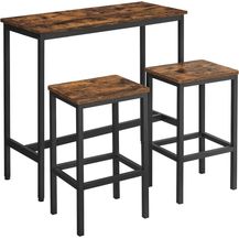Bild für Vasagle Essgruppe, Bartisch-Set, Stehtisch (100 x 40 x 90 cm)