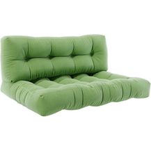 Bild für VICCO Palettenkissen Set Sitzkissen + Rückenkissen Palettenmöbel Flocke -Grün