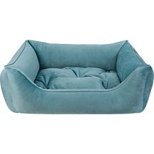 Bild für Dandy Dog Hundebett Magic Velvet Petrol Größe XL