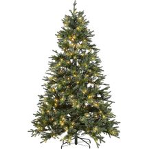Bild für Beleuchteter Weihnachtsbaum FIDDLE 210 cm Grün