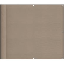 Bild für vidaXL Balkon-Sichtschutz Taupe 90x700 cm 100 % Polyester-Oxford 4000242