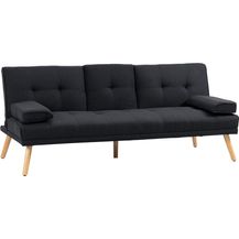 Bild für HOMCOM Schlafsofa mit Klappbarem Tisch