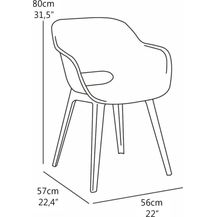 Bild für Keter 'Akola' Gartensessel