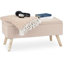 Bild für Gepolsterte Sitzbank mit Stauraum