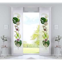 Bild für Gardinenbox Schiebegardine, Klettband (2 St)