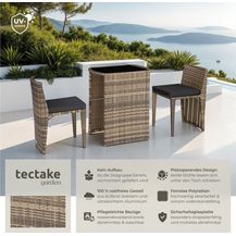 Bild für tectake Sitzgruppe Rattanset, (Set, 3-tlg)