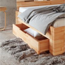 Bild für Krok Wood Schublade zum Bett Elsa aus Massivholz in Buche