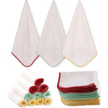 Bild für Montegoni Waschlappen Flanell Baby Waschlappen, (12 Stück weiß 25x25cm)