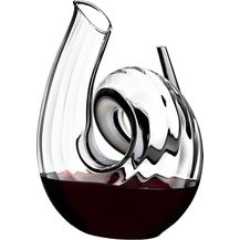 Bild für RIEDEL 2011/00 Dekanter CURLY Fatto A Mano schwarz-weiß-schwarz / Design-Dekanter
