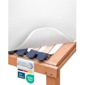 Beautissu Matratzenschoner Beautect mit Noppen 200 x 120 x 0.5 cm