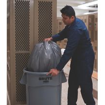 Bild für Mehrzwecktonne weiß 38l PE Außen-Ø400xH435mm RUBBERMAID