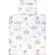 Bild für TupTam Unisex Baby Wiegenset 4-teilig Bettwäsche-Set: Bettdecke mit Bezug und Kopfkissen mit Bezug