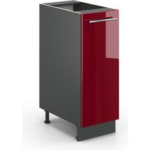 Bild für Apothekerschrank Fame-Line Bordeaux Hochglanz 30 cm ohne Arbeitsplatte Vicco