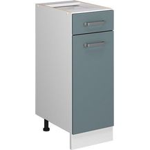 Bild für Küchenunterschrank R-Line Blau-Grau 30 cm ohne Arbeitsplatte Vicco