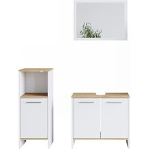 Bild für Badmöbel-Set Elvio Weiß 3 Teile Vicco