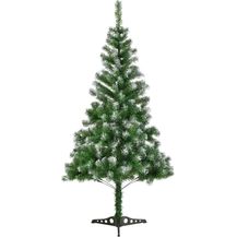 Bild für Juskys Weihnachtsbaum 120 cm künstlich mit Schnee & Ständer